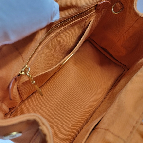 PRADA Canapa Canvas Tote Handbag/Crossbody Bag - Picture 8 of 12